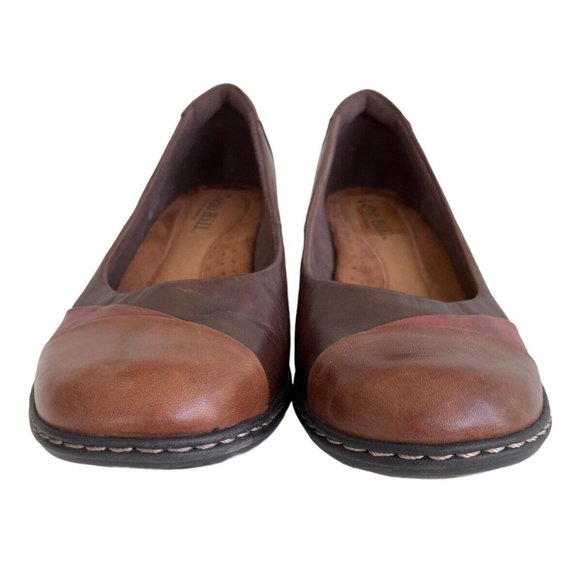 Cobb Hill by New Balance Darcy Womens Size 10W Brown Leather Comfort Wed… - Picture 11 of 11